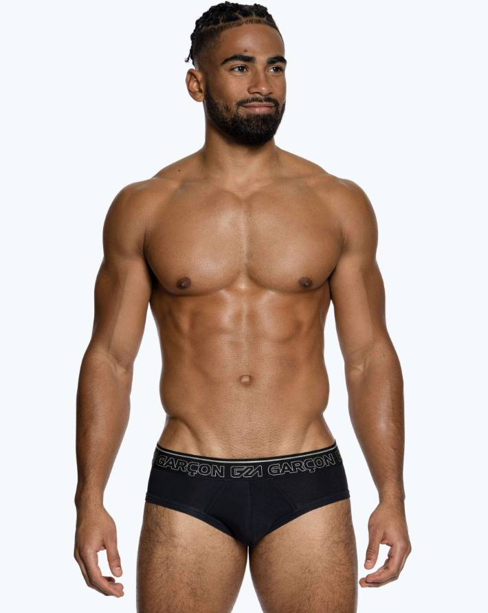 Black Bamboo Briefs
