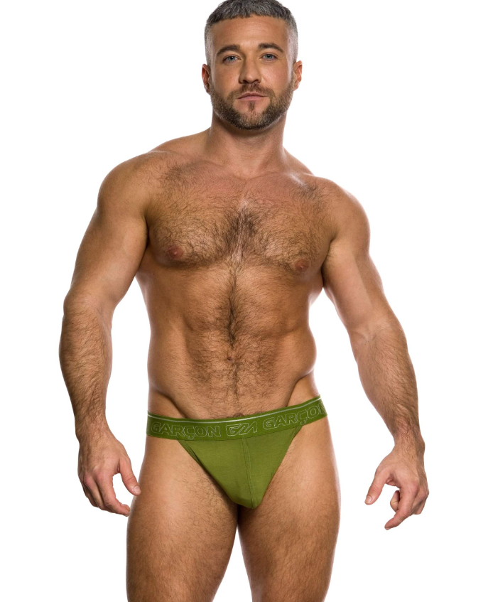 Khaki Bamboo Thong
